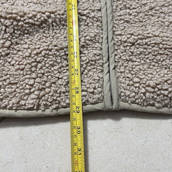 Abercrombie & Fitch Men’s Sherpa Teddy Fleece Zip Up Jacket Outerwear Cozy Large - Picture 9 of 9